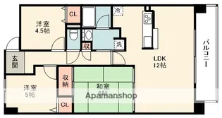 MINOO HILLS【1階】の間取り