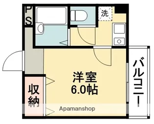 大阪府箕面市粟生間谷西5丁目【マンション】の間取り