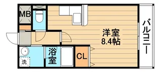 グランエスポワール【2階】の間取り