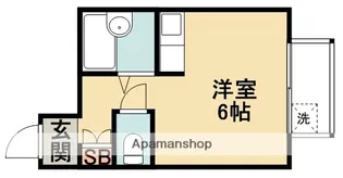 大阪府箕面市船場西2丁目【マンション】の間取り