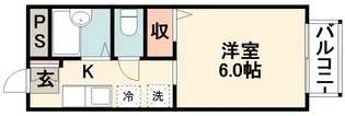 ル・クレールⅡ【101号室号室】の間取り