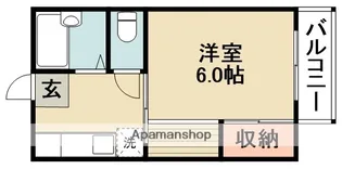 ヴィラプレフェールⅠ【1階】の間取り