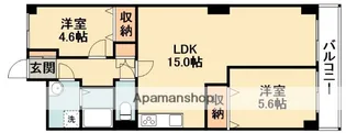 メゾン新千里【4階】の間取り