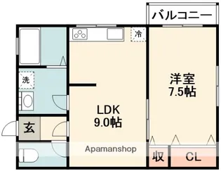 大阪府吹田市山田東4丁目【一戸建】の間取り