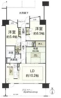 大阪府豊中市新千里東町2丁目【マンション】の間取り