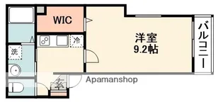 アルバス豊川【1階】の間取り