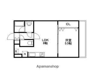 メゾンプレジール【1階】の間取り