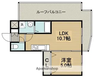 メゾンルミエール【3階】の間取り