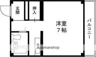 ユンゲハイム小野原【2階】の間取り
