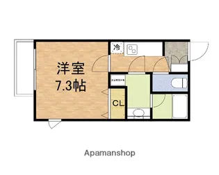 エスライズ本町東【3階】の間取り