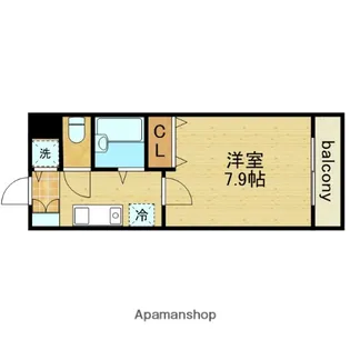 メゾン・ヤンⅡ【7階】の間取り