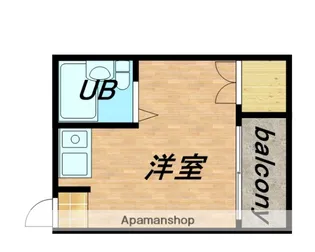 パレユニオン中川【507号室】の間取り
