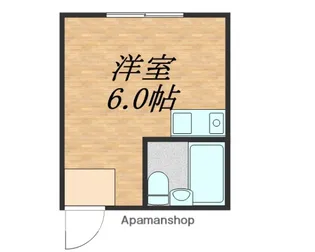 小路東ハイツⅡ【207号室】の間取り
