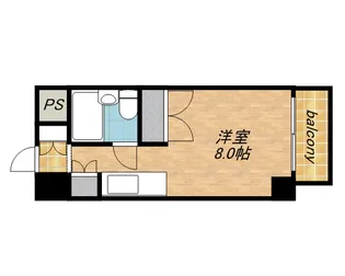 ライオンズマンション今里第3壱番館【1407号室】の間取り