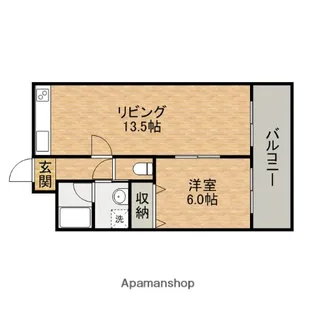 メゾネット相屋【2階】の間取り