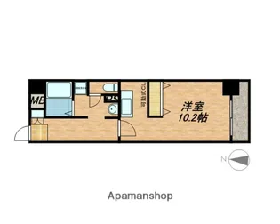 ロネスタ新深江【7階】の間取り