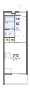 レオパレスマロード【2階】の間取り