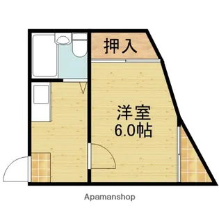 プチシャトウ深野【4階】の間取り