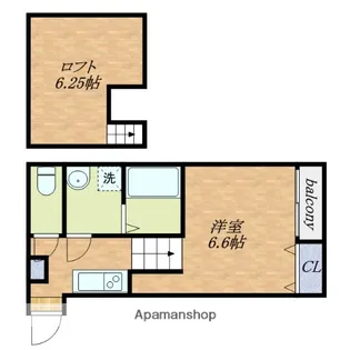 CastleEast L's【2階】の間取り