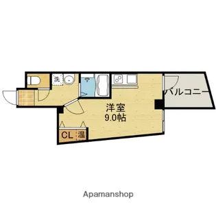 アウラ新深江【4階】の間取り
