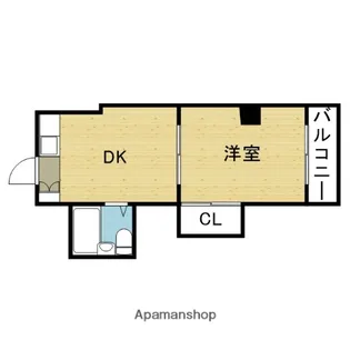 ロイヤル小路【4階】の間取り