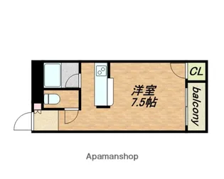 ジェイ・プライド新深江【4A号室】の間取り