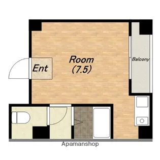 ビクトワーレ【4階】の間取り