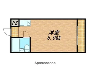 ロイヤルコート【305号室】の間取り