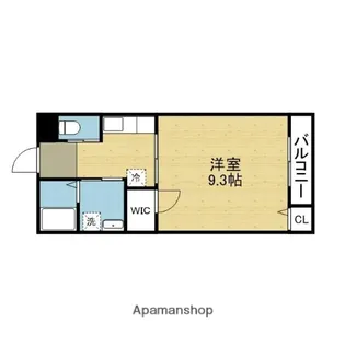 コーポエビス【2階】の間取り
