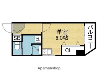 ロイヤルハイツ新深江【2階】の間取り