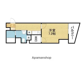 ディナスティ玉造【3階】の間取り