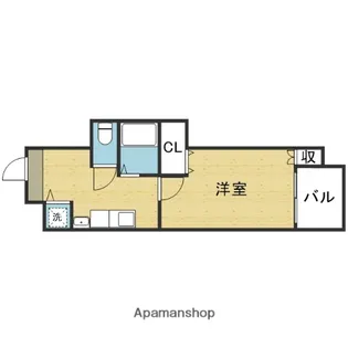 ランドマークシティ大阪城南第2【2階】の間取り