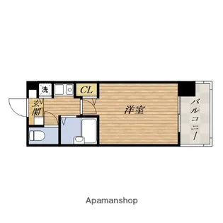 ディナスティ清水谷Ⅲ【2階】の間取り