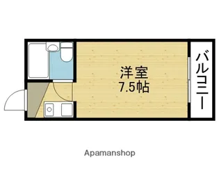 ルネッサンスシャレード【4H号室】の間取り