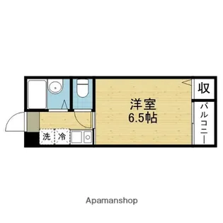 パークレーン深江【508号室】の間取り