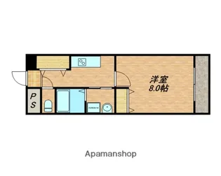 ハイツリルケ【2階】の間取り