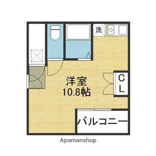 朝日プラザ高津Ⅱ【1003号室】の間取り
