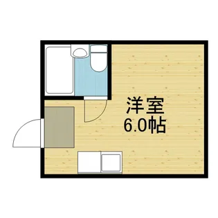 ドミール大池橋【205号室】の間取り