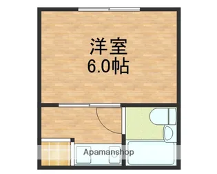 小路東ハイツⅡ【305号室】の間取り
