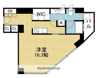 クリスタルブライト本町東【8階】の間取り