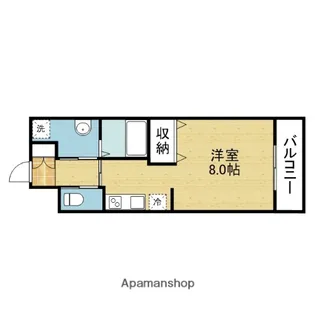 すみれハイツ【2階】の間取り