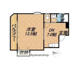ラ・フォーレ諏訪【2階】の間取り
