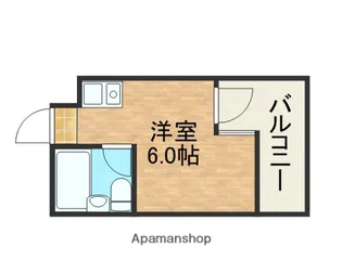 ロイヤル大今里【5階】の間取り