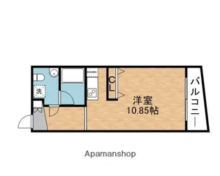 OM玉造3【6階】の間取り