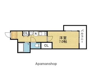 エミグラント・N【204号室】の間取り