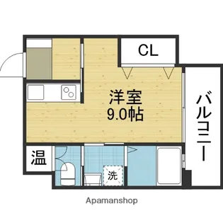 アクアコートⅡ【1002号室】の間取り