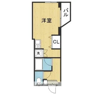 マルマン大阪マンション【404号室】の間取り