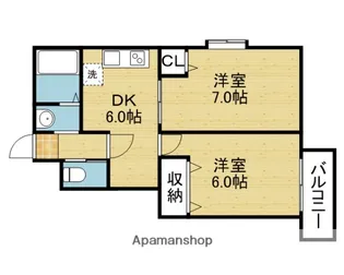 サンフィールド【5階】の間取り