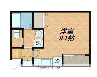 カーサヴィヴァーチェ【301号室】の間取り