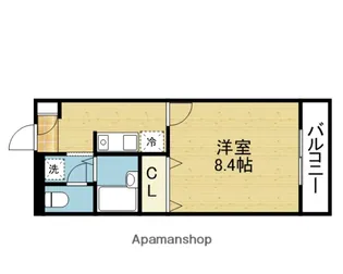大阪府大阪市生野区巽東3丁目【マンション】の間取り